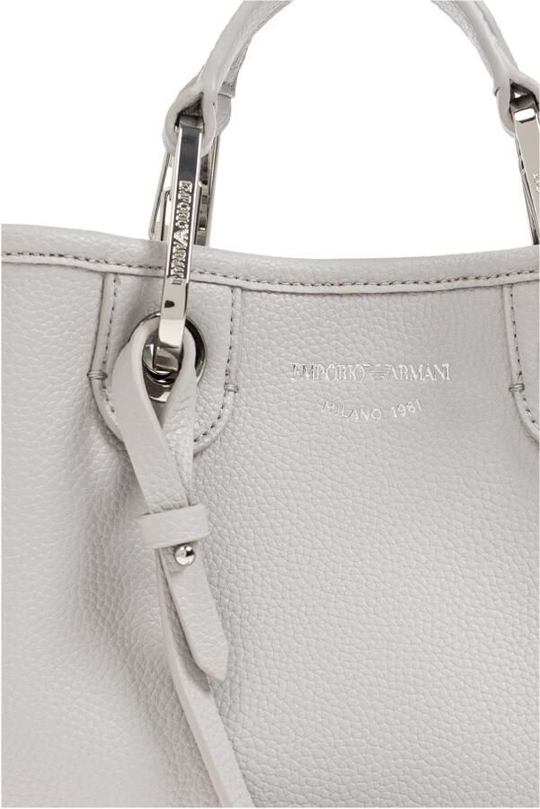 Emporio Armani Shoppers & Totes Myea Perla Tobacco Mini Shopping Bag in grijs - Foto 5