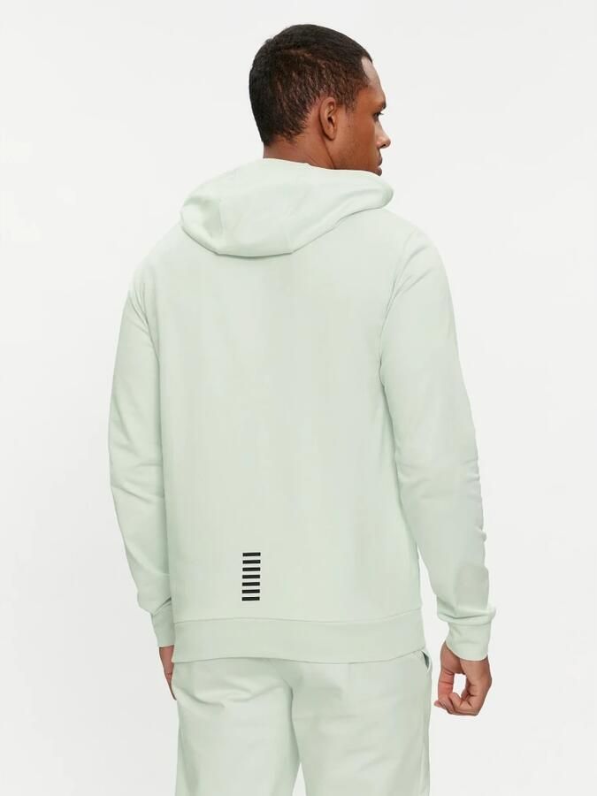 Emporio Armani Heren Core Identity Hoodie in Lichtgroen Green Heren