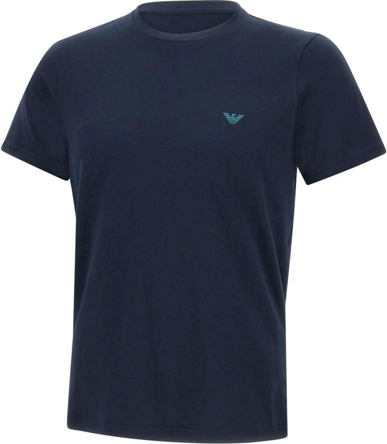 Emporio Armani Heren Stretch Katoenen T-Shirts Set Blue Heren - Foto 4