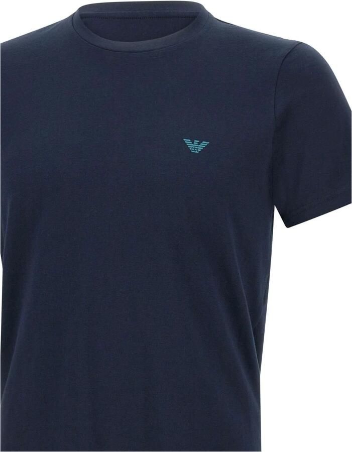 Emporio Armani Heren Stretch Katoenen T-Shirts Set Blue Heren - Foto 2