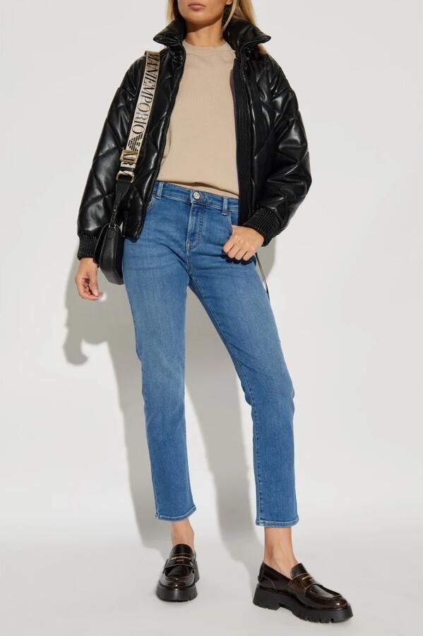 Emporio Armani Straight leg jeans in 5-pocketmodel - Foto 2