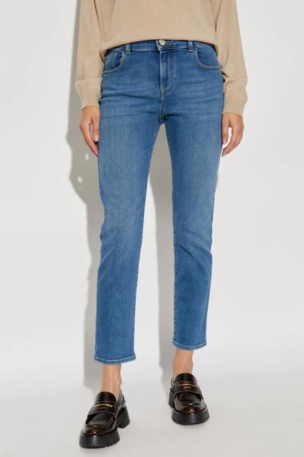 Emporio Armani Straight leg jeans in 5-pocketmodel - Foto 3