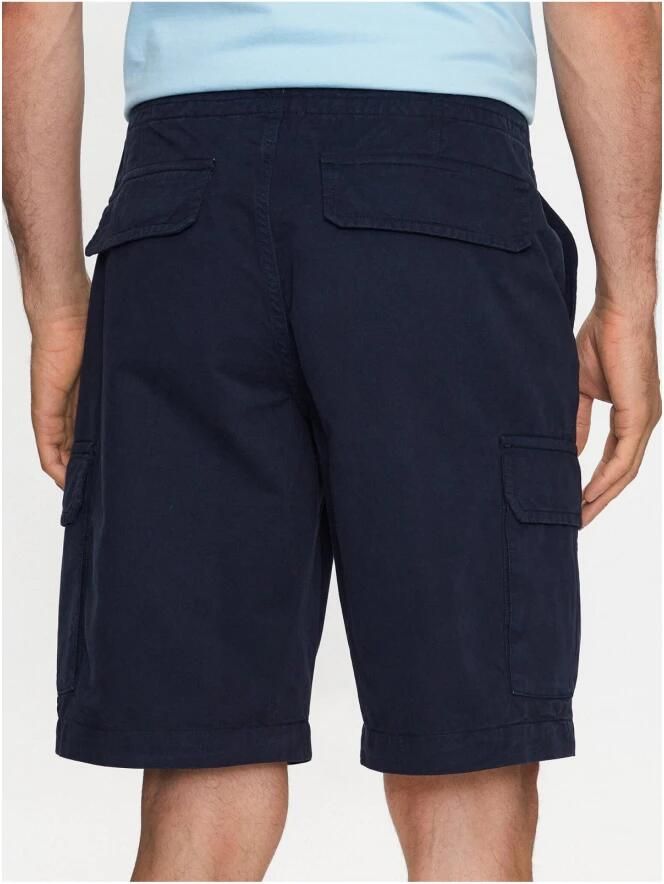 Emporio Armani Katoenen Cargo Shorts Les Bleus Blue Heren - Foto 2