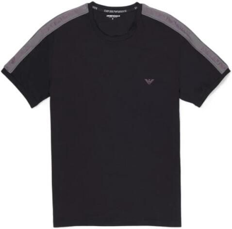 Emporio Armani Katoenen Heren T-shirt Herfst Winter Collectie Black Heren - Foto 3