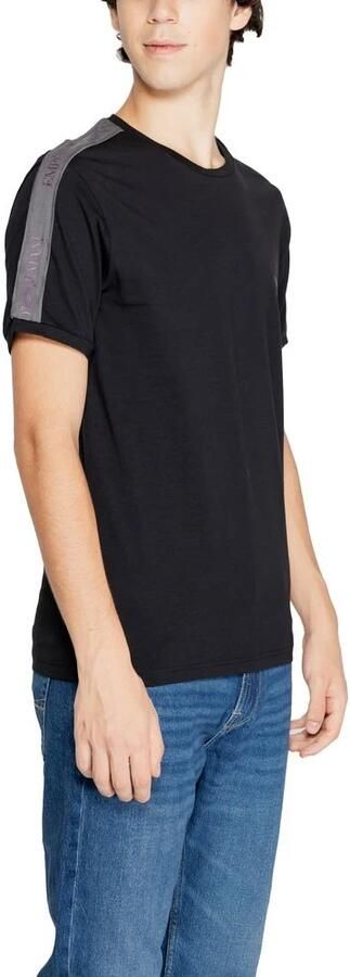 Emporio Armani Katoenen Heren T-shirt Herfst Winter Collectie Black Heren - Foto 2