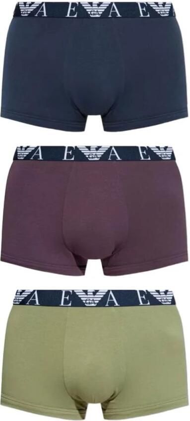 Emporio Armani Boxershort met elastische band met label in een set van 3 stuks - Foto 4