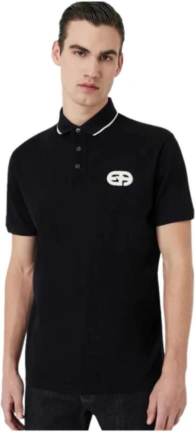 Emporio Armani Poloshirt met logostitching model 'EA Logo' - Foto 5