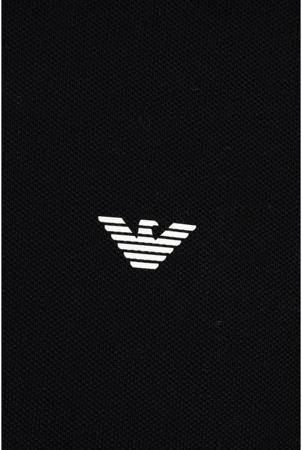 Emporio Armani Klassiek Polo Shirt voor Mannen Black Heren - Foto 3