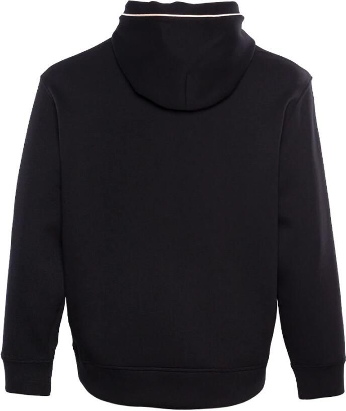 Emporio Armani Herenhoodie van dubbel jersey Heren Double Jersey Hoodie Blue Black Heren - Foto 4