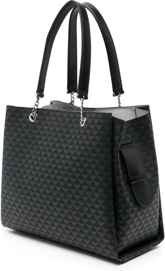 Emporio Armani Multicolor handtas met magnetische sluiting Black Dames - Foto 6