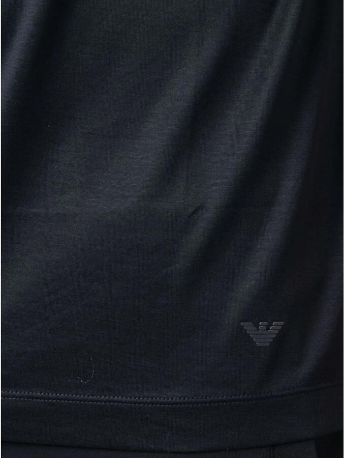 Emporio Armani Logo T-shirt in donkerblauw Black Heren - Foto 2