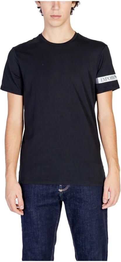 Emporio Armani Mannen Herfst Winter T-shirt en Polo Black Heren - Foto 2