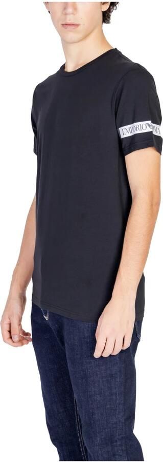 Emporio Armani Mannen Herfst Winter T-shirt en Polo Black Heren - Foto 4