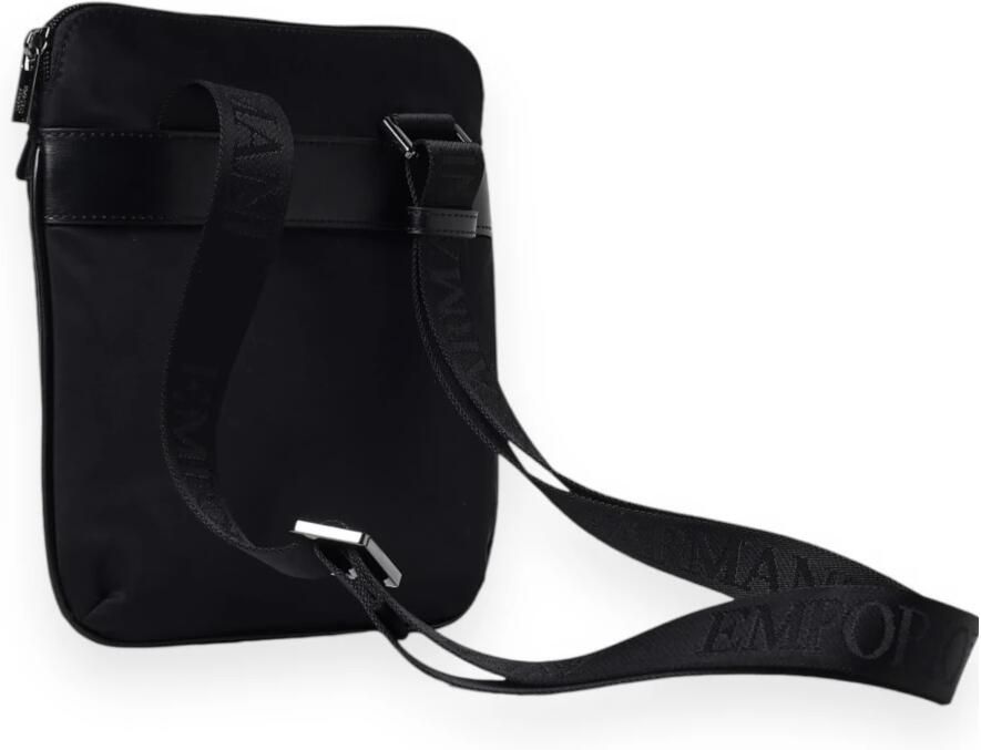Emporio Armani Messenger Bag voor stijlvolle professionals Black Heren - Foto 2