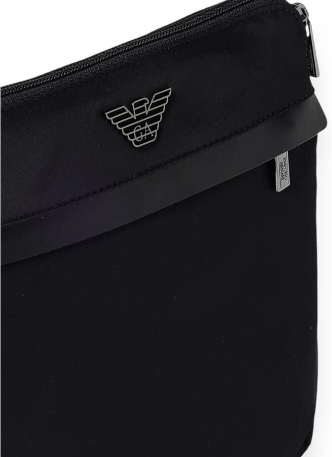 Emporio Armani Messenger Bag voor stijlvolle professionals Black Heren - Foto 3