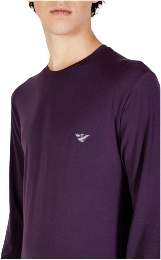 Emporio Armani Mannen Intieme Collectie Herfst Winter Modal Purple Heren