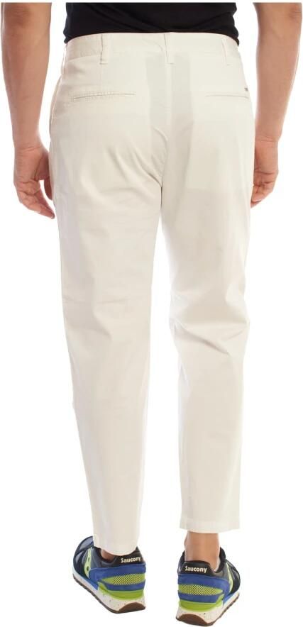 Emporio Armani Moderne Tapered Chino Broek White Heren - Foto 3