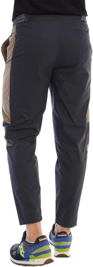 Emporio Armani Moderne Textuur Jogger Broek Blue Heren - Foto 4