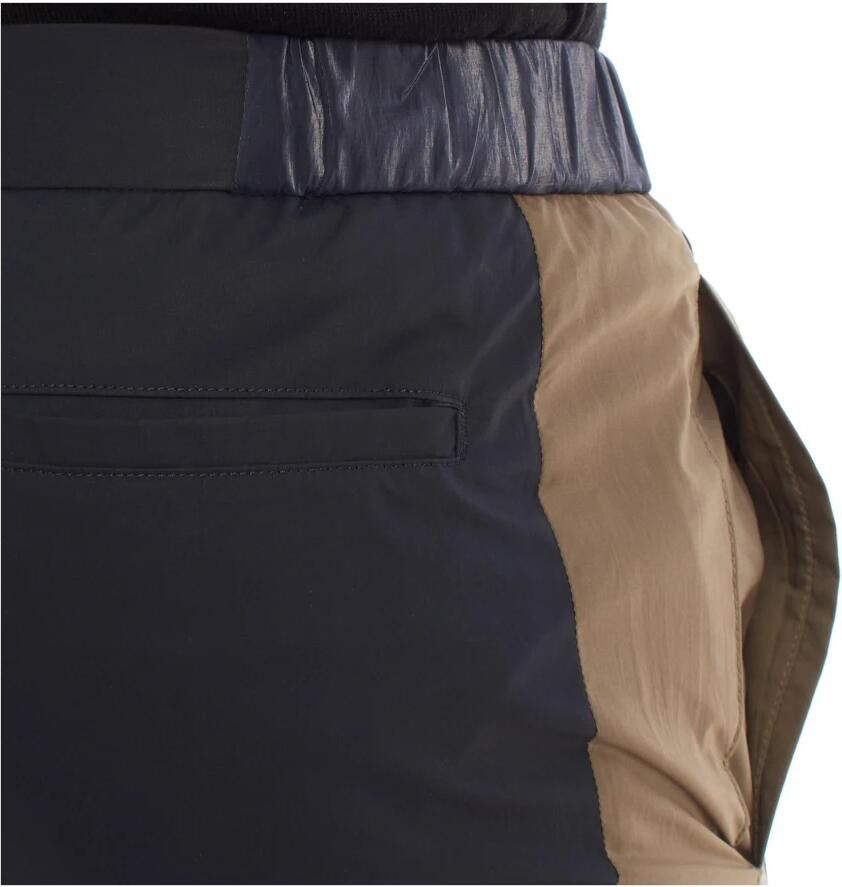 Emporio Armani Moderne Textuur Jogger Broek Blue Heren - Foto 2