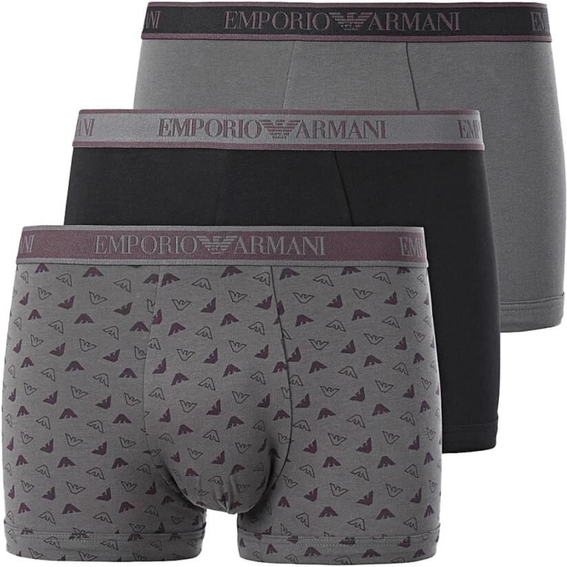 Emporio Armani Multicolor Katoenen Boxershort Set Multicolor Heren - Foto 3
