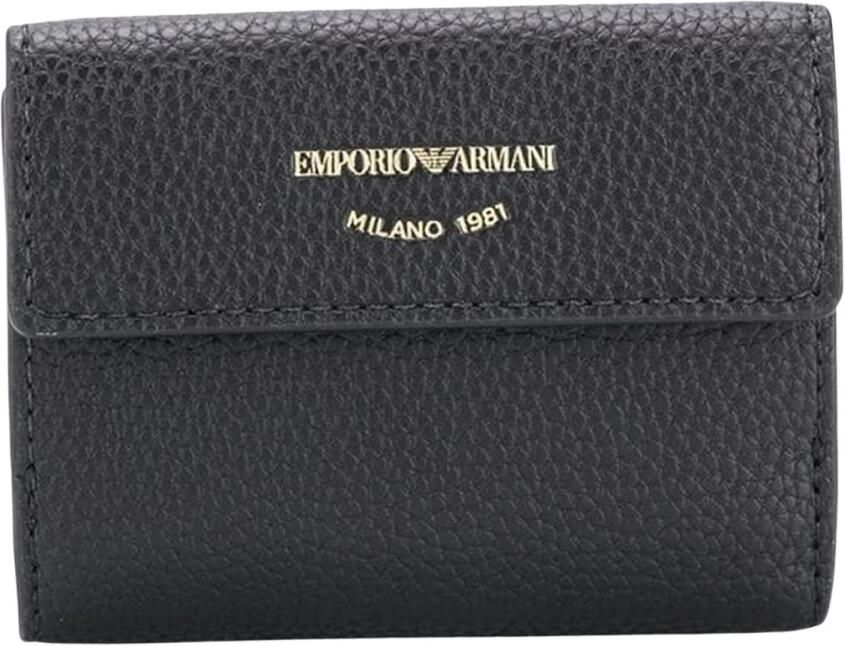 Emporio Armani Néron Portemonnee Zwart Black Dames - Foto 3