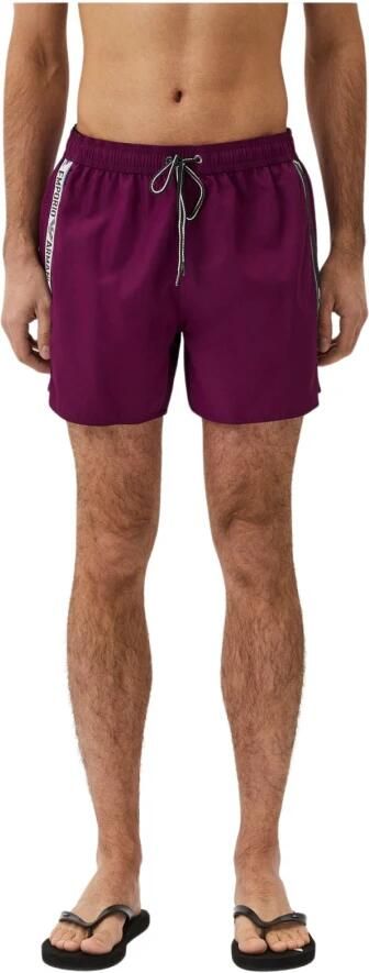 Emporio Armani Paarse Logo Band Zwemshorts Purple Heren - Foto 3