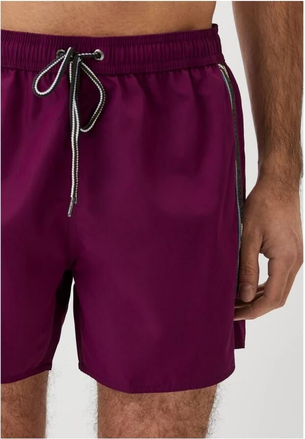 Emporio Armani Paarse Logo Band Zwemshorts Purple Heren - Foto 2