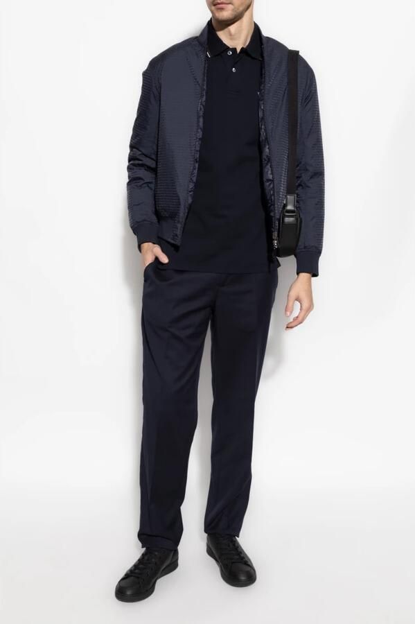 Emporio Armani Klassiek Polo Shirt voor Mannen Black Heren - Foto 4