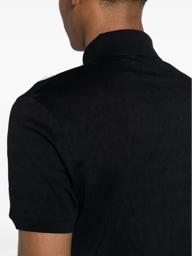 Emporio Armani Regular fit poloshirt met labelstitching - Foto 2