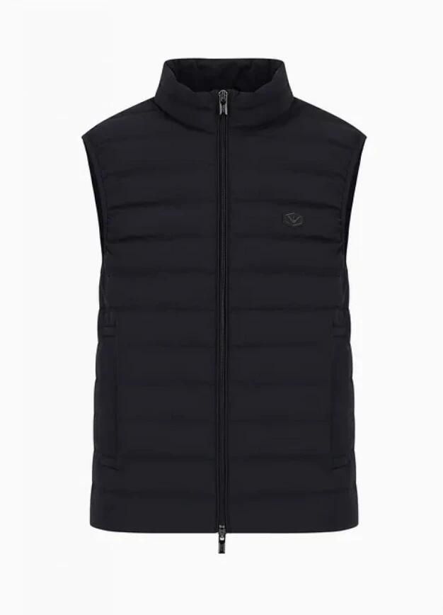 Emporio Armani Polyester Puffer en Parka Jassen Blue Heren - Foto 2