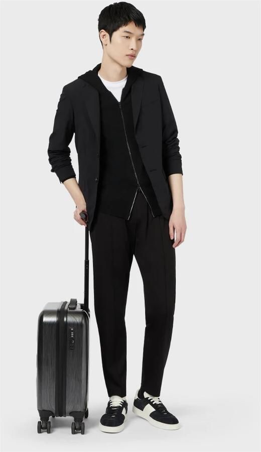 Emporio Armani Witte Crew-neck T-shirt Regular Fit White Heren - Foto 3