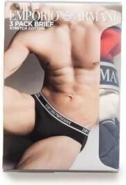 Emporio Armani Rode Katoenen Ondergoed Collectie Lente Zomer Multicolor Heren - Foto 3