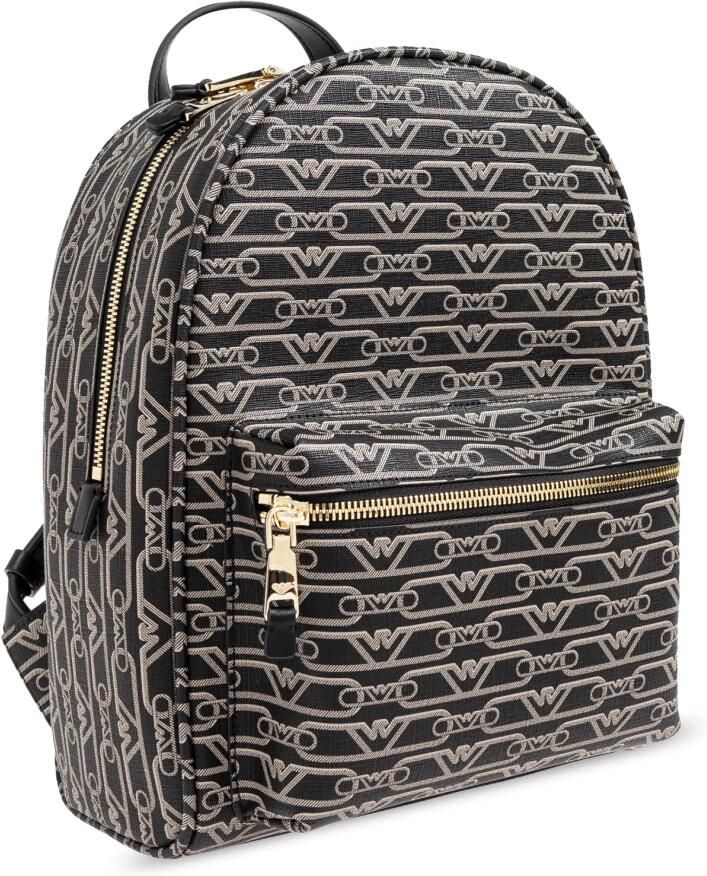 Emporio Armani Stijlvolle Rugzak van Synthetisch Leer met Logo Black Dames - Foto 2