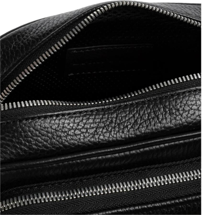 Emporio Armani Zwarte Casual Messenger Tas Black Heren