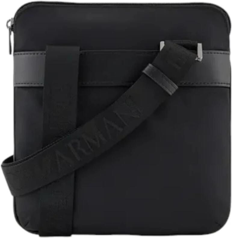 Emporio Armani Messenger Bag voor stijlvolle professionals Black Heren - Foto 5