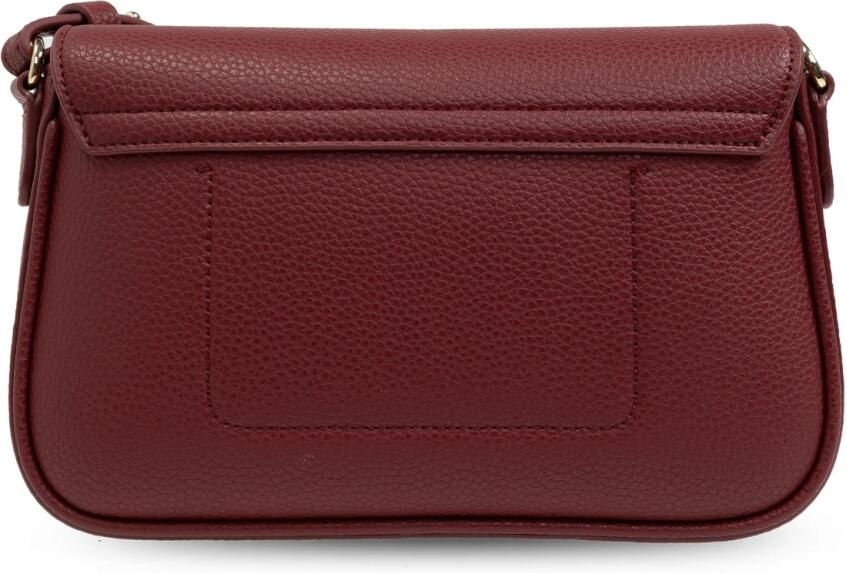 Emporio Armani Mini Tas Bordeaux met Zwart Logo Opschrift Red Dames - Foto 5