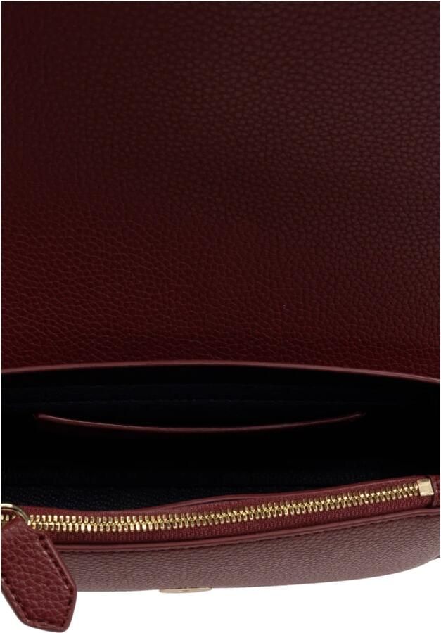 Emporio Armani Mini Tas Bordeaux met Zwart Logo Opschrift Red Dames - Foto 2