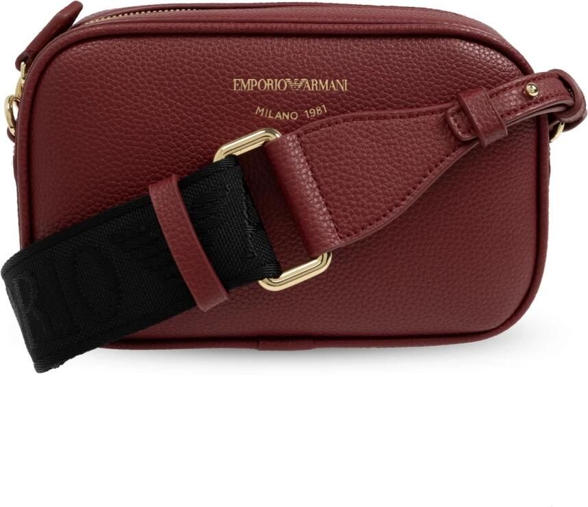 Emporio Armani Schoudertas met labelprint model 'LILLY' - Foto 6