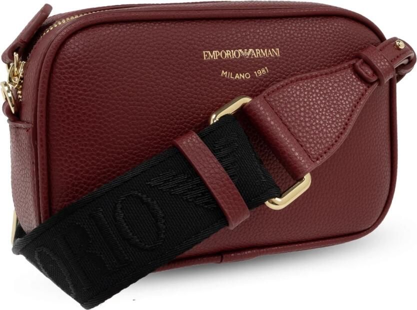 Emporio Armani Schoudertas met labelprint model 'LILLY' - Foto 4