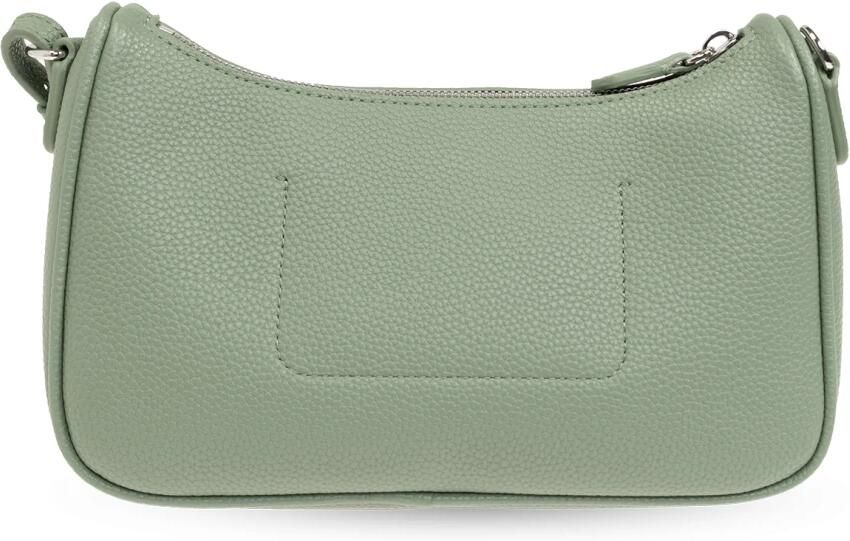 Emporio Armani Baguette Tas met Hertenprint Afwerking Green Dames - Foto 6