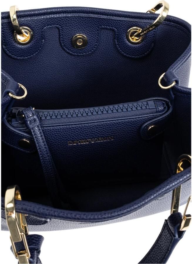 Emporio Armani Verstelbare Band Handtas met Magneetsluiting Blue Dames - Foto 7