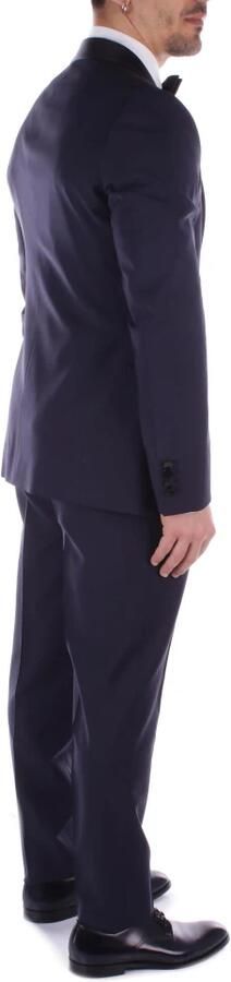 Emporio Armani Single Breasted Suits Blue Heren - Foto 4