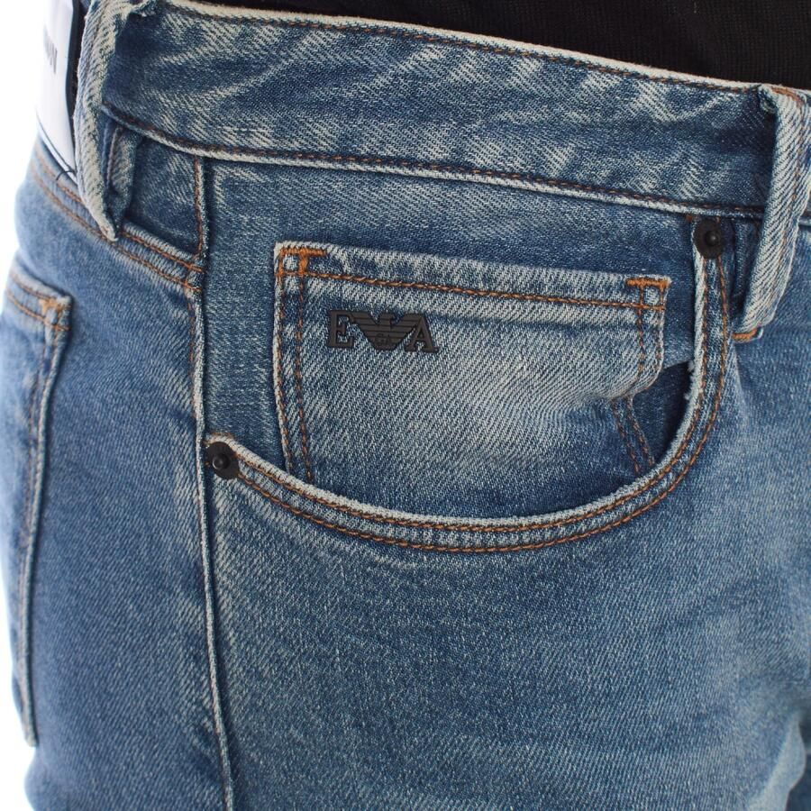 Emporio Armani Slim Fit Denim Jeans Blue Heren