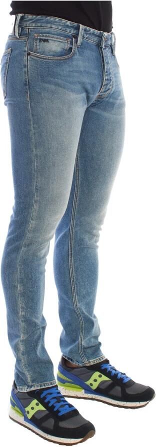 Emporio Armani Slim Fit Denim Jeans Blue Heren - Foto 4