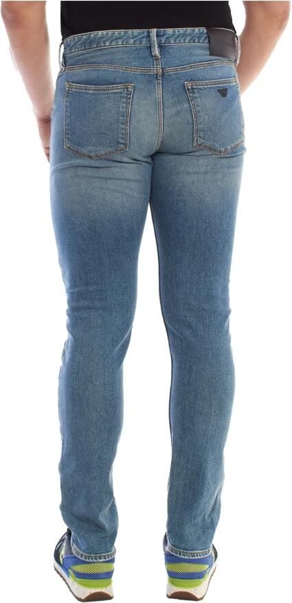 Emporio Armani Slim Fit Denim Jeans Blue Heren - Foto 3