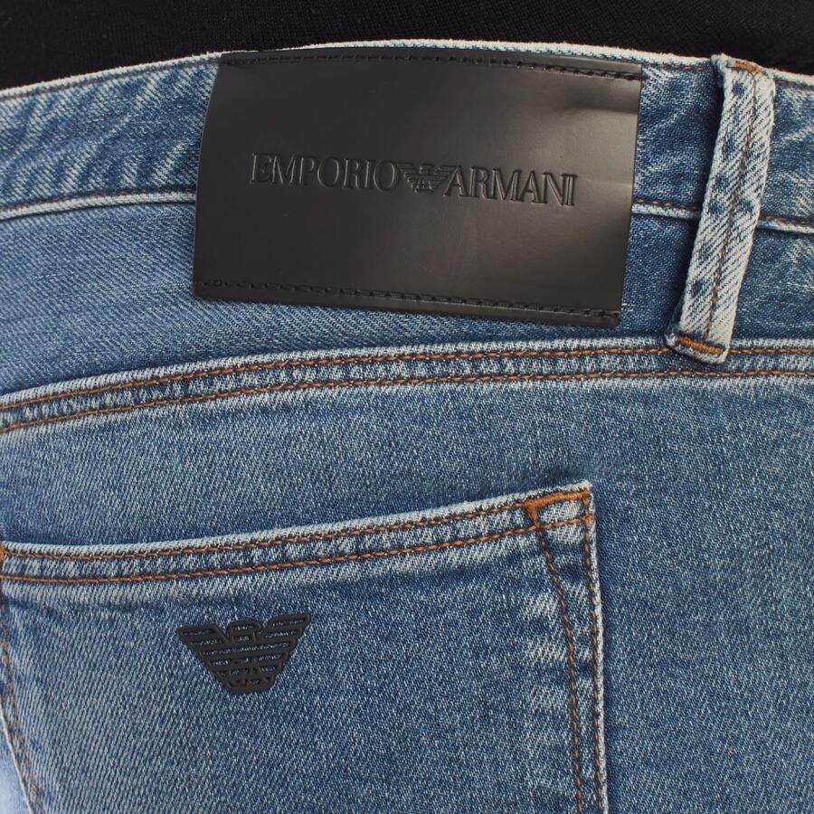 Emporio Armani Slim Fit Denim Jeans Blue Heren - Foto 2