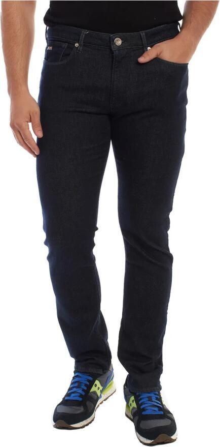 Emporio Armani Slim Fit Donkere Denim Jeans Blue Heren - Foto 5