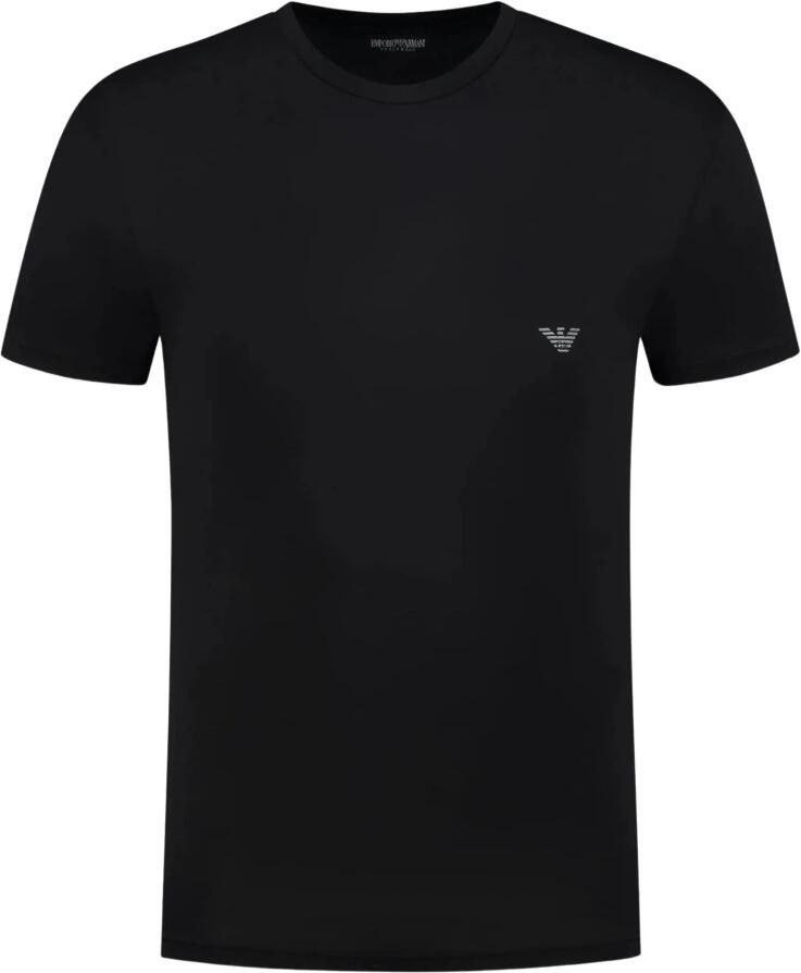 Emporio Armani Sportieve T-shirts en Polos Zwart Black Heren
