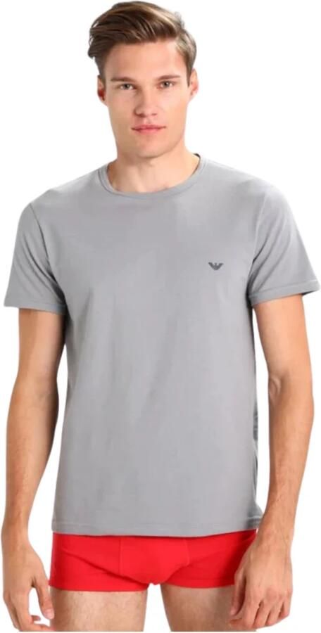 Emporio Armani Sportieve T-shirts en Polos Zwart Black Heren - Foto 2