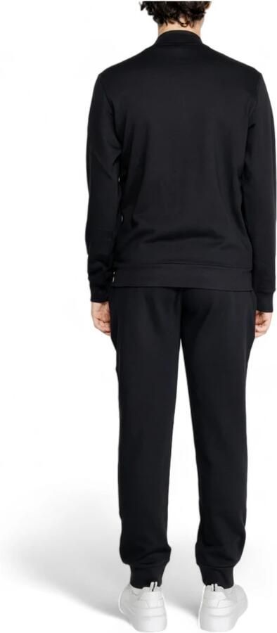 Emporio Armani Zwarte katoenen sweatsuit herfst wintercollectie Black Heren - Foto 2
